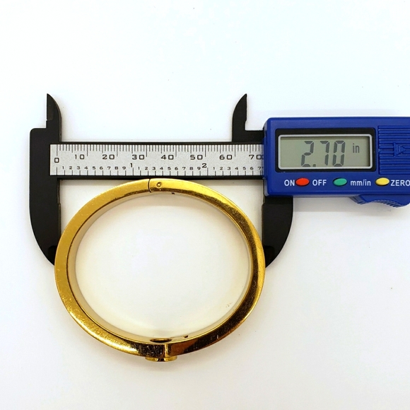 Michael Kors Logo Hinged Bangle Bracelet - Picture 16 of 16